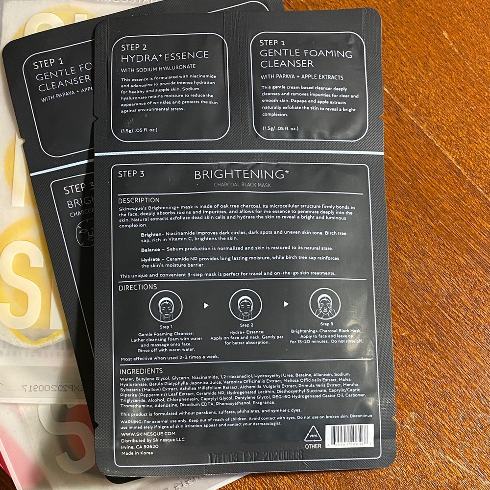 A variety of masks and skincare - Picture 9 of 15